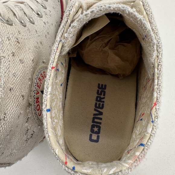 Converse Chuck Taylor All Star Lux White High-Top Sneakers size 9 547191C - Picture 9 of 11